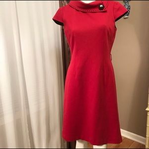 Beautiful Red Tahari Dress